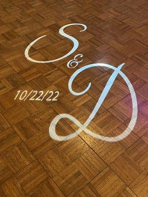 Monogram for that special occasion.