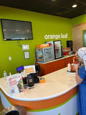 Orange Leaf Frozen Yogurt