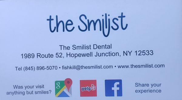 The Smilist Dental 1989 Route 52 Hopewell Junction, NY 12533