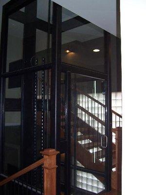 glass elevator