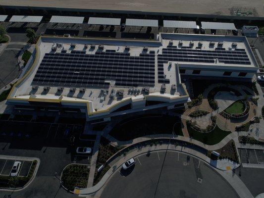 A-C Electric Company's solar installation for Centre for Neuro Skills, Bakersfield, CA.