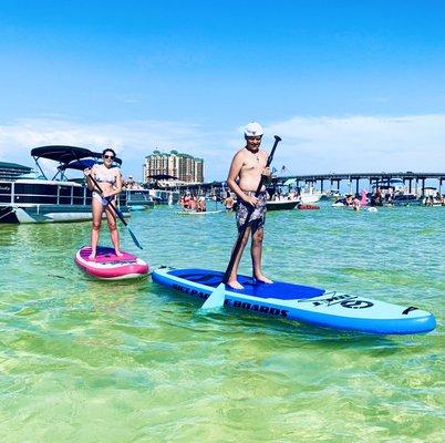 Rent paddleboards