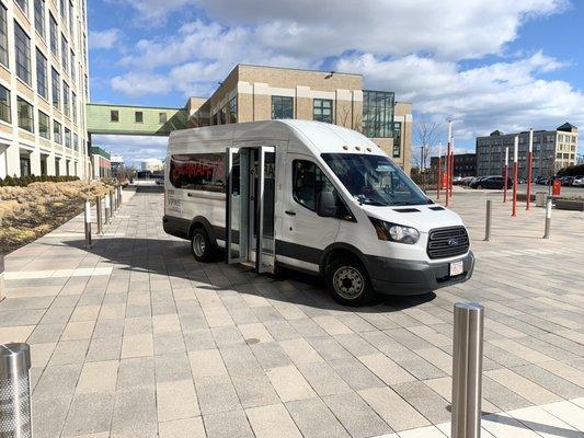 Shuttle bus to Sullivan square