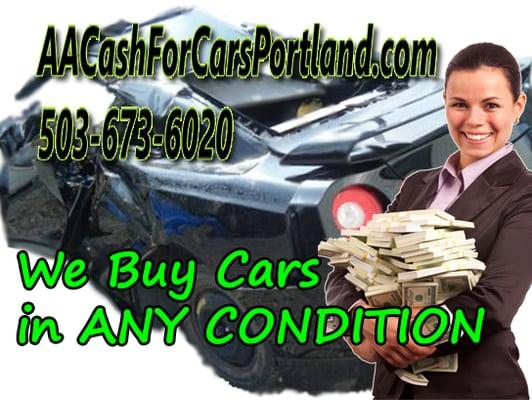 AA Cash For Cars Portland Junk Car Cash Buyer