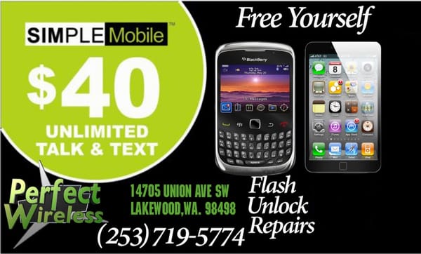 Prepaid Cellular Providers. Simple Mobile, H2O, Net10, etc. We replenish all prepaid services here!