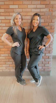 Meet or Allstar Hygienists Erron and Priscilla