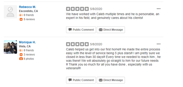 5 stars from clients! For some reason these won't show up in our reviews but they are real 5 star reviews from people that we have helped!