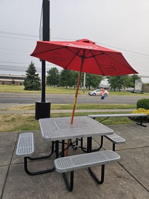 Table to enjoy your treats