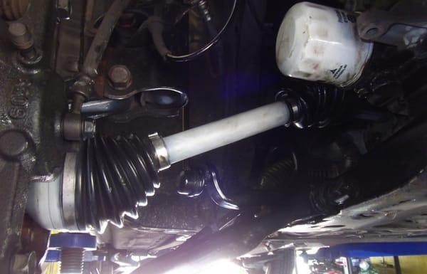 Good c.v. axle... after rebuilt by C.V. Pros  ph.(321) 255-5524