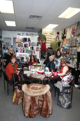 Sit & Knit. Come on in to find out more.