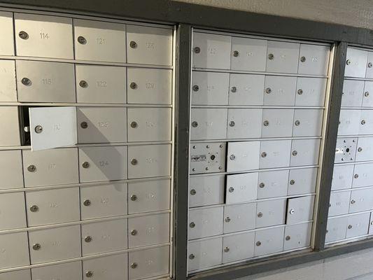 Gardens of Valley Ranch in Irving mailboxes have been broken for months and Karen Vega won't fix them. My mail was stolen.