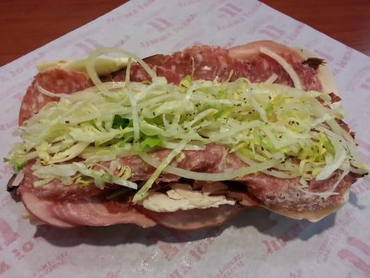 $7.75 Jimmy John's Gargantuan - 1 Star - There was nothing gargantuan about this rather ordinary sandwich.