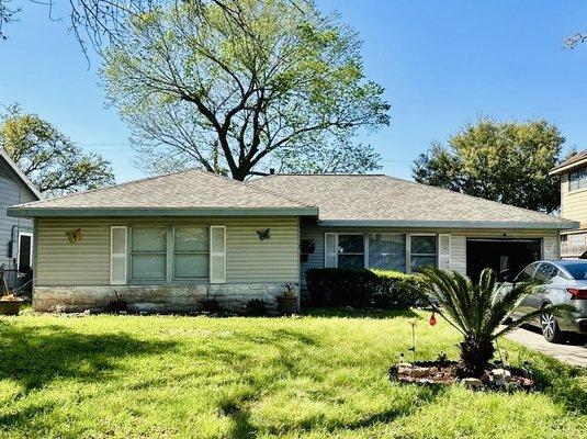 Finished Roofing Job in Houston Area