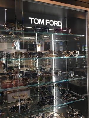 Tom Ford optical and sunglasses.