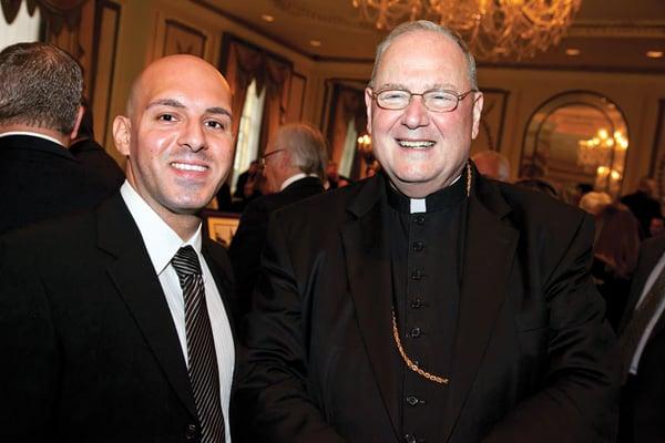 Dr. Baio and Cardinal Timothy Dolan