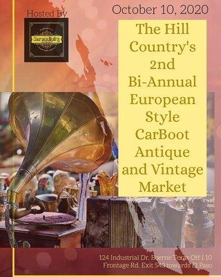 Antique and Vintage Market  124 Industrial Dr. October 10,2020