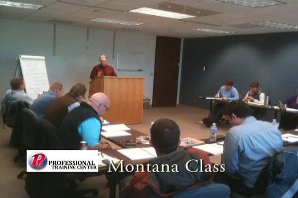 Professional Training Center Insurance Education also holds classes in Yakima and Montana as well as in the Kennewick facility