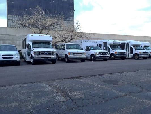 Vans on the lot