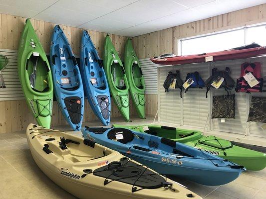 Sun Dolphin kayaks