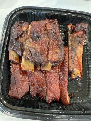 Bbq pork spare ribs