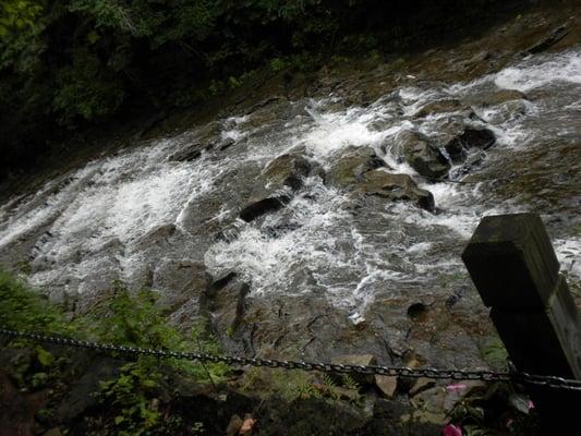 And a closeup of the falls...