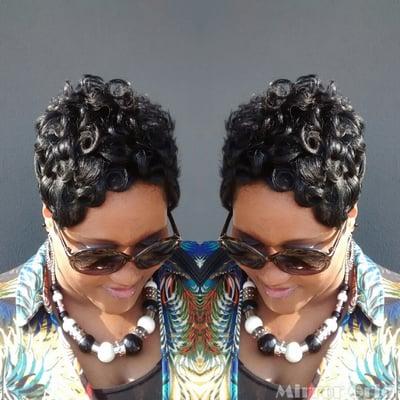 Cut & Style... By "Prissy Hair Chic"