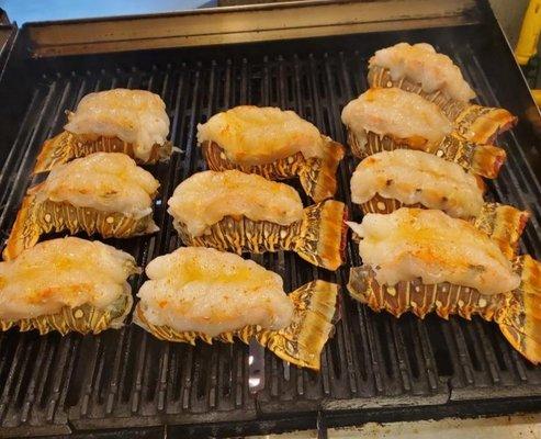 Grilled Lobster Tails