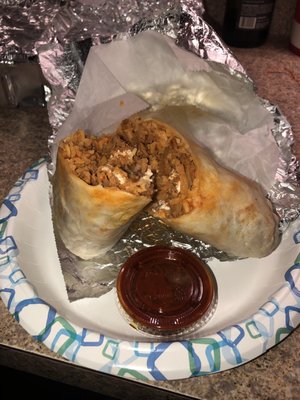 Tasty burrito