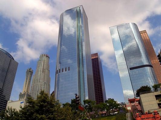 The Law Offices of David Vaughn are located in Two California Plaza in downtown Los Angeles.