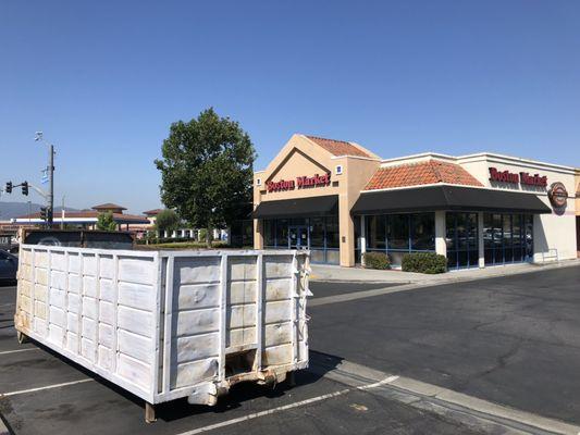 Rented out a container for the only Boston Market in Santa Clarita, which is now officially closed