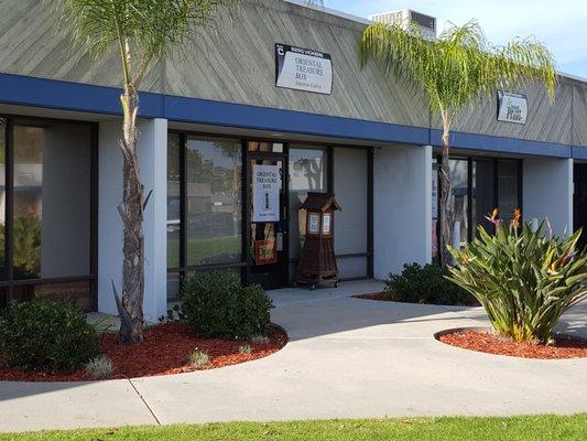 Storefront of Oriental Treasure Box at 8250 Vickers Street, Suite C, San Diego, CA 92111