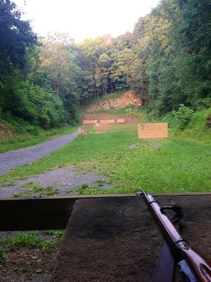 Rifle range at EF&G