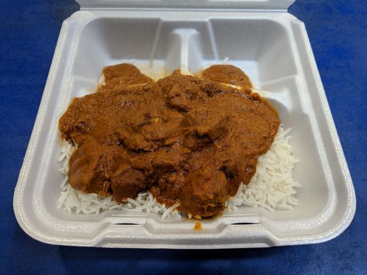 Curry Chicken & White Rice