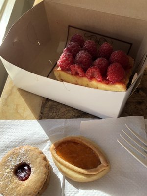 Delicious pastries