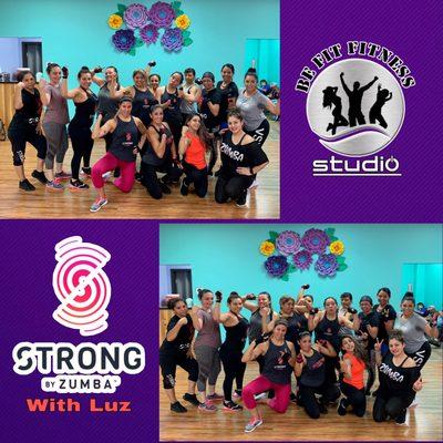 Strong by Zumba®class every Thursday at 10:30am with Luz