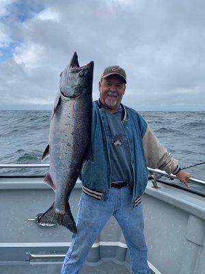 Nice King salmon! Come catch yours!