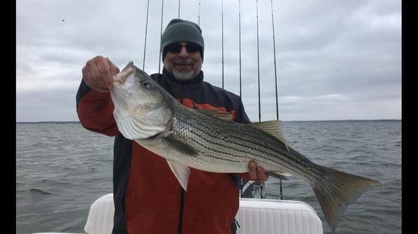 We striper fish year round on Texoma! January 1 to December 31! Come join us