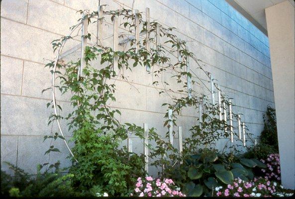 Stainless Steel Sculpture Trellis,  M&T Bank,  Orwigsburg