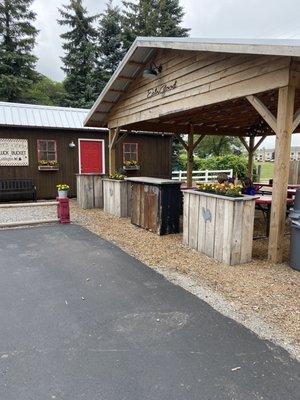 Patio area