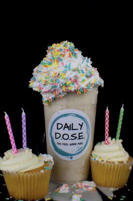 Birthday Cake Protein Shake