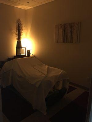 Our treatment room.