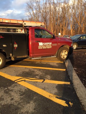 Based on his parking skills, scared of his carpentry skills