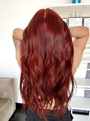 Red hair