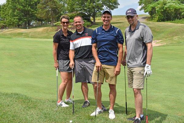 WBA members at annual Foundation golf outing.