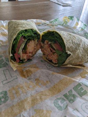 Rotisserie Chicken Wrap 4/5