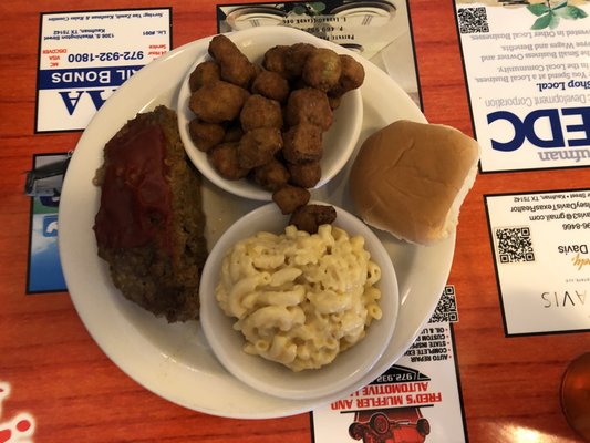 Large Meatloaf & sides