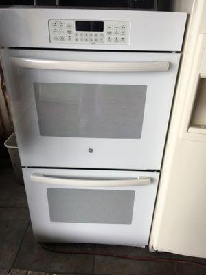 White GE Double Oven-New