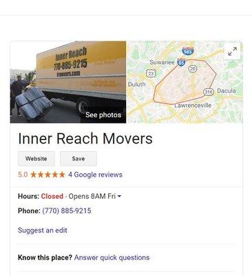 Inner Reach Movers