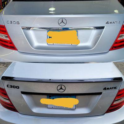 Chrome delete with spoiler installation!!!