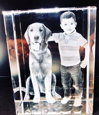 Customized 3D Crystal Engravings, Memorials, Gifts and Awards at Arrowhead Towne Center - Glendale